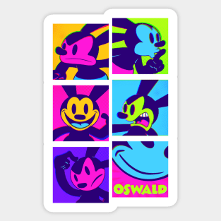 Mood Board: Neon Oswald Sticker